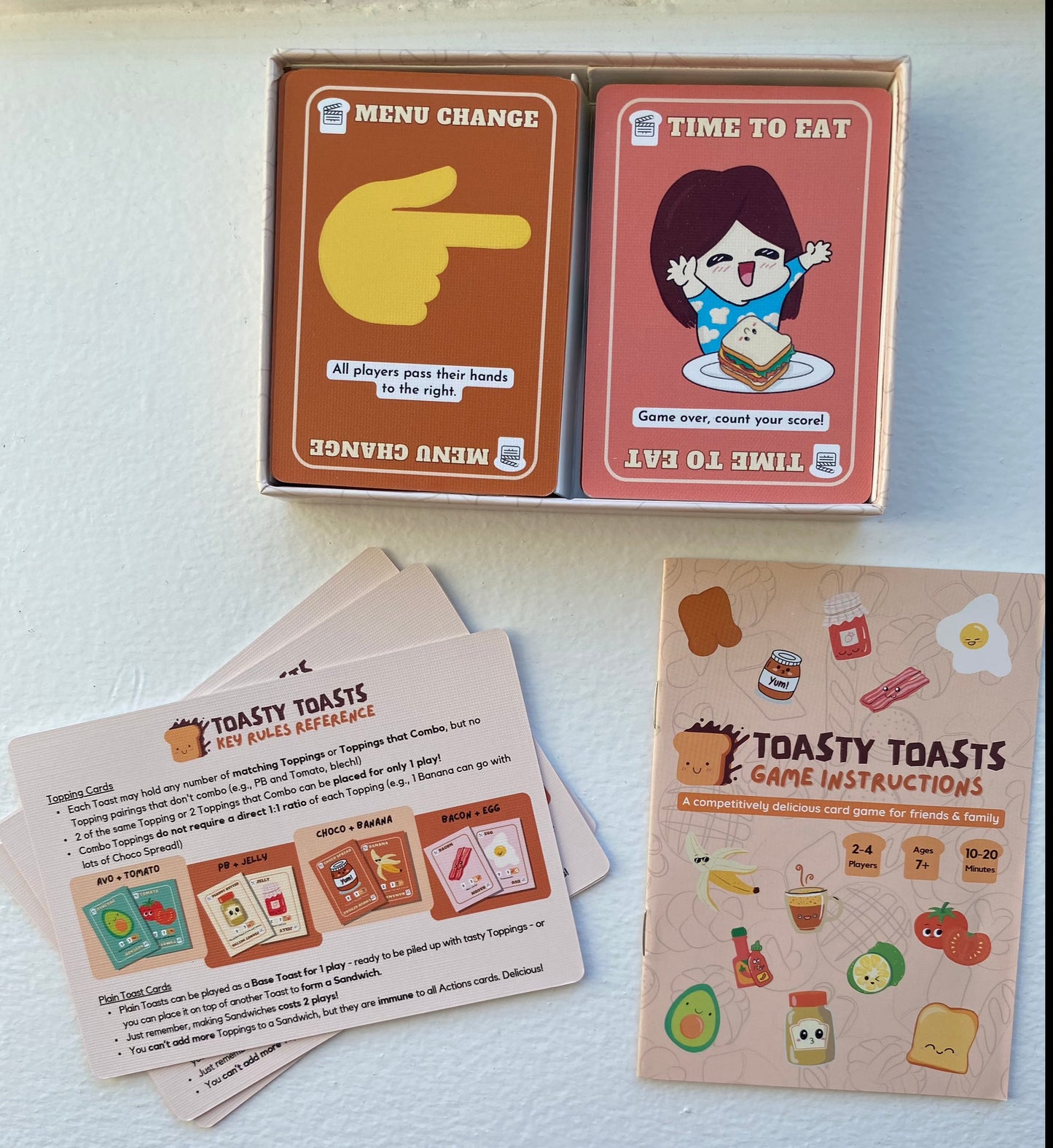 π₯ First Edition - Toasty Toasts Card Game