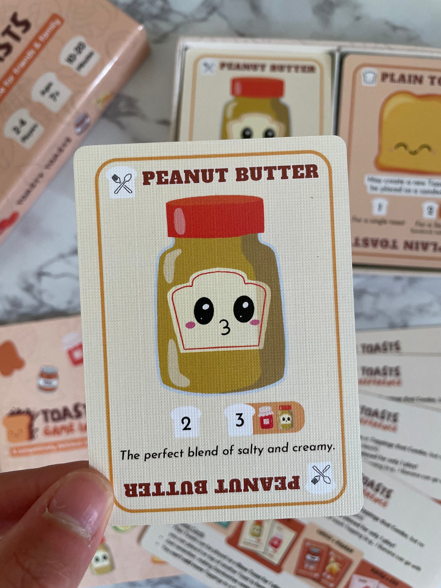 π₯ First Edition - Toasty Toasts Card Game