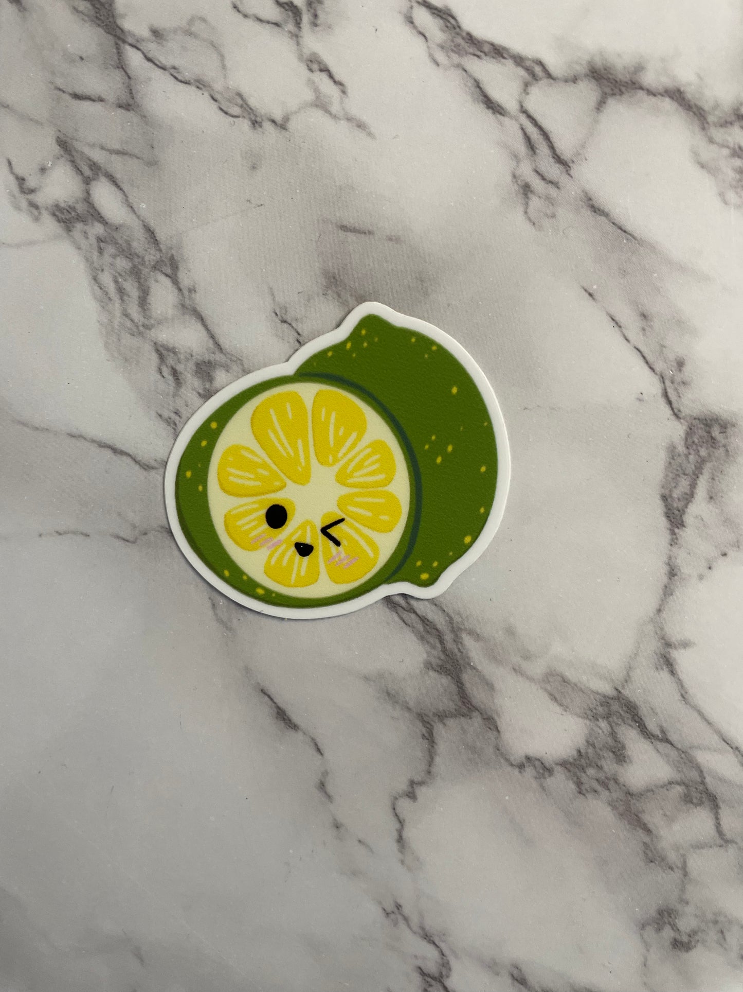 Slimy-Limy Vinyl Die Cut Sticker