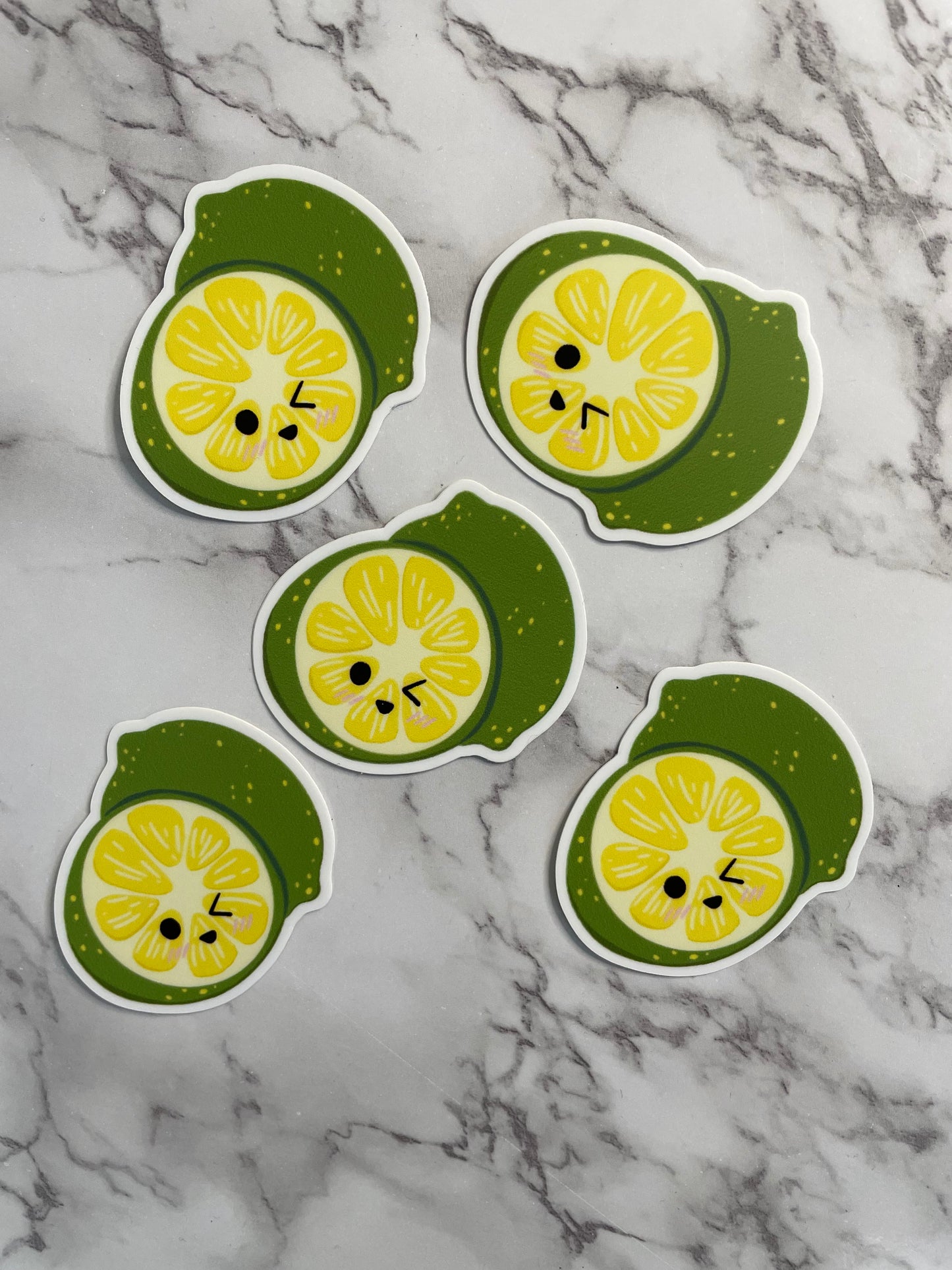 Slimy-Limy Vinyl Die Cut Sticker