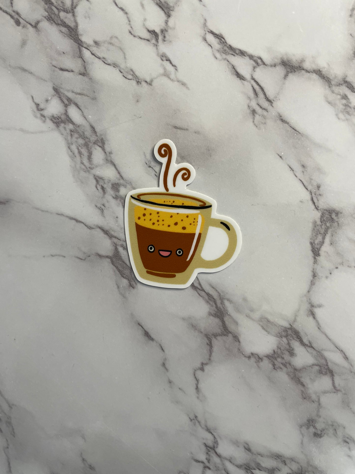 Espresso-Oh Vinyl Die Cut Sticker