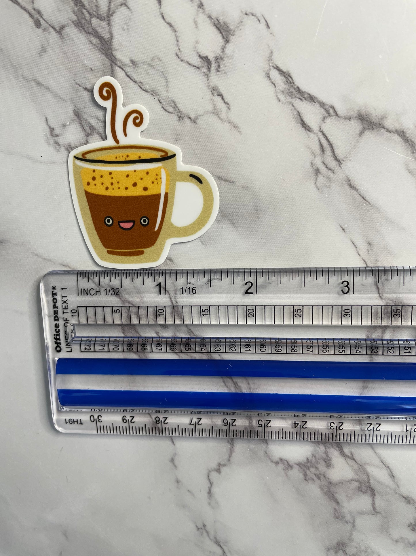 Espresso-Oh Vinyl Die Cut Sticker