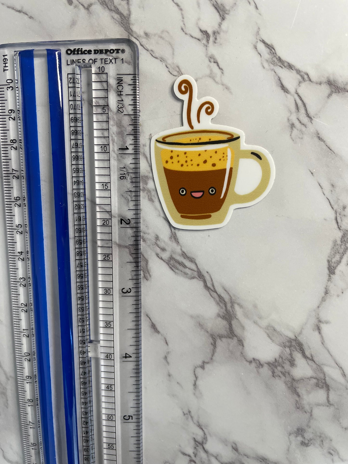Espresso-Oh Vinyl Die Cut Sticker