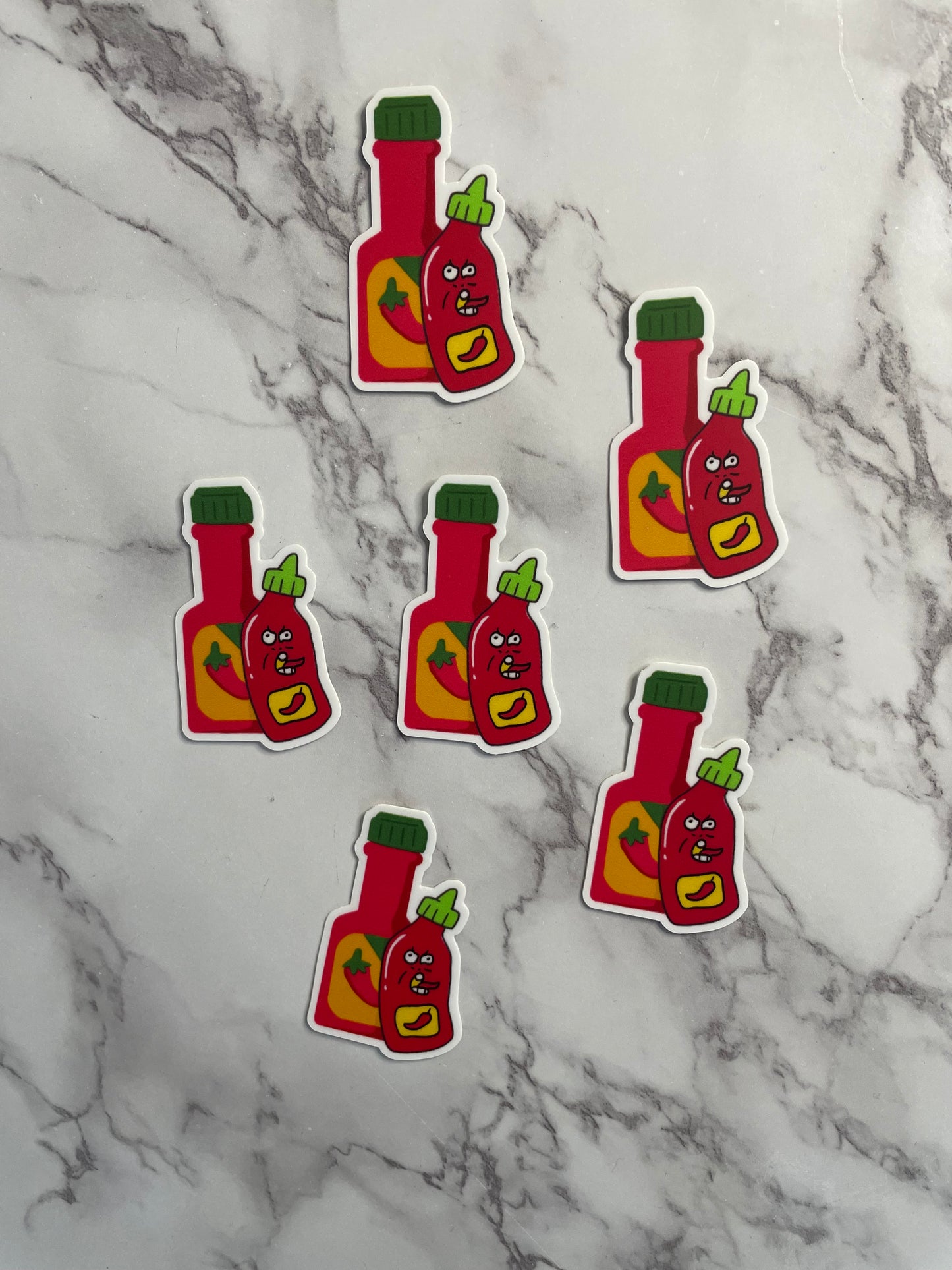 Sriracha-cha Vinyl Die Cut Sticker