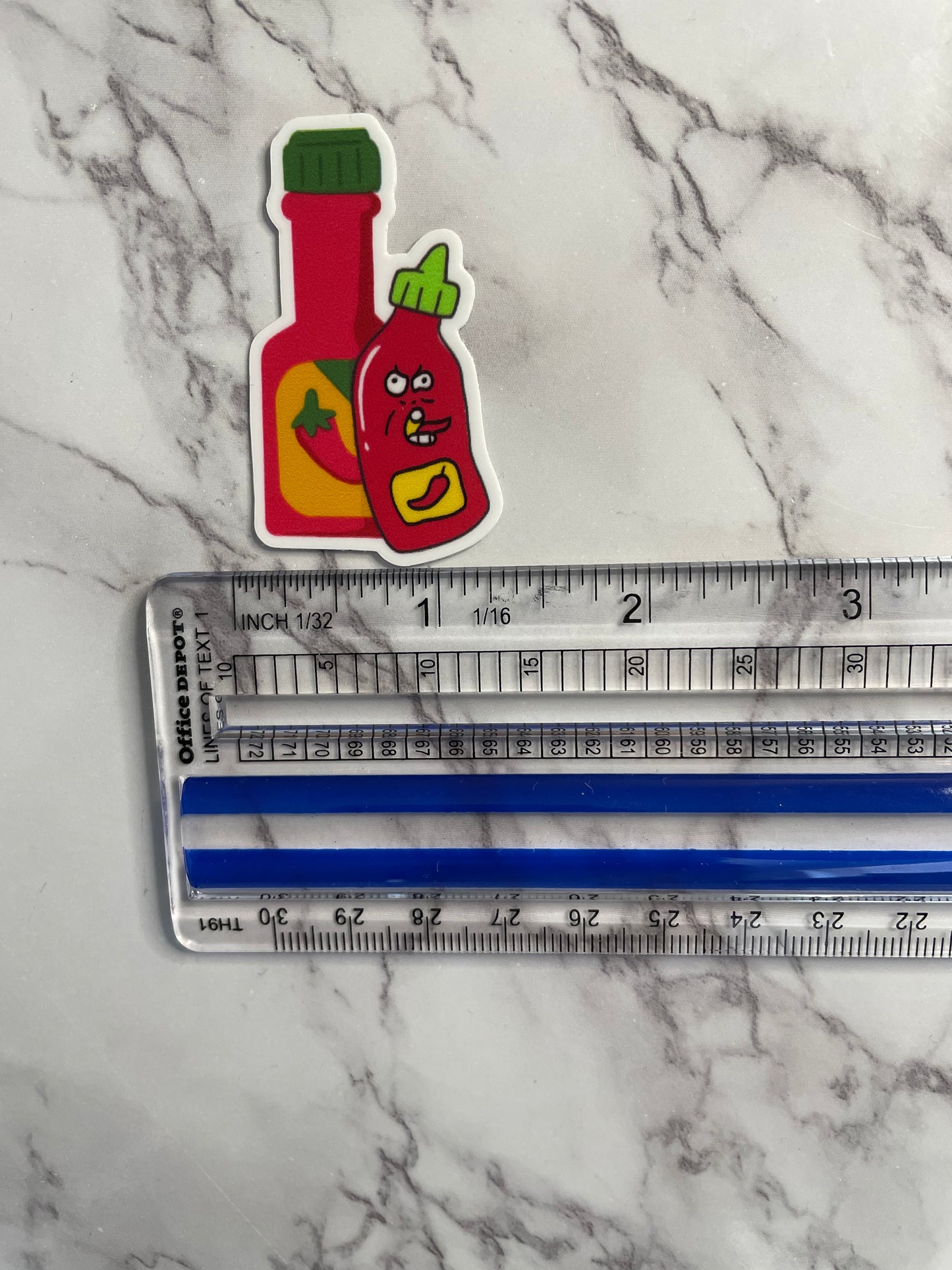 Sriracha-cha Vinyl Die Cut Sticker