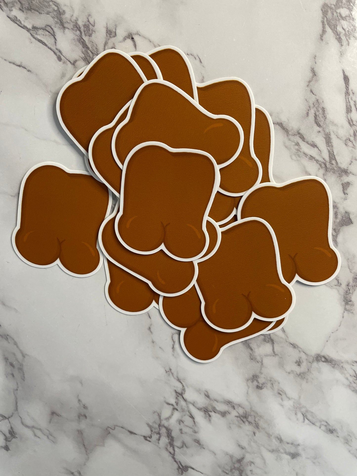 Base Toast Vinyl Die Cut Sticker