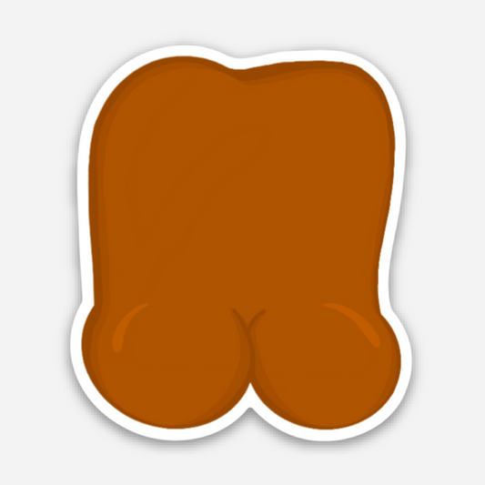 Base Toast Vinyl Die Cut Sticker