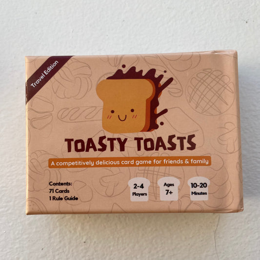 🧳 Travel Edition - Toasty Toasts Card Game