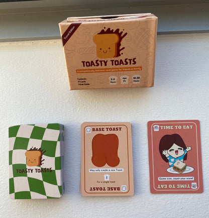 🧳 Travel Edition - Toasty Toasts Card Game