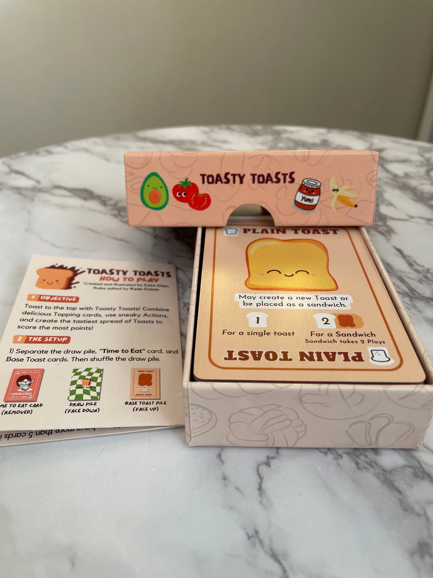 🧳 Travel Edition - Toasty Toasts Card Game