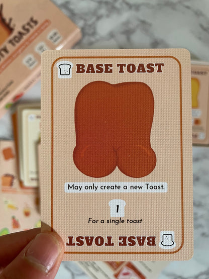 🥇 First Edition - Toasty Toasts Card Game