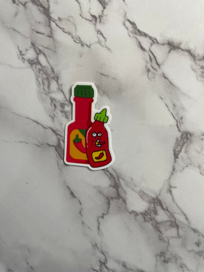 Sriracha-cha Vinyl Die Cut Sticker
