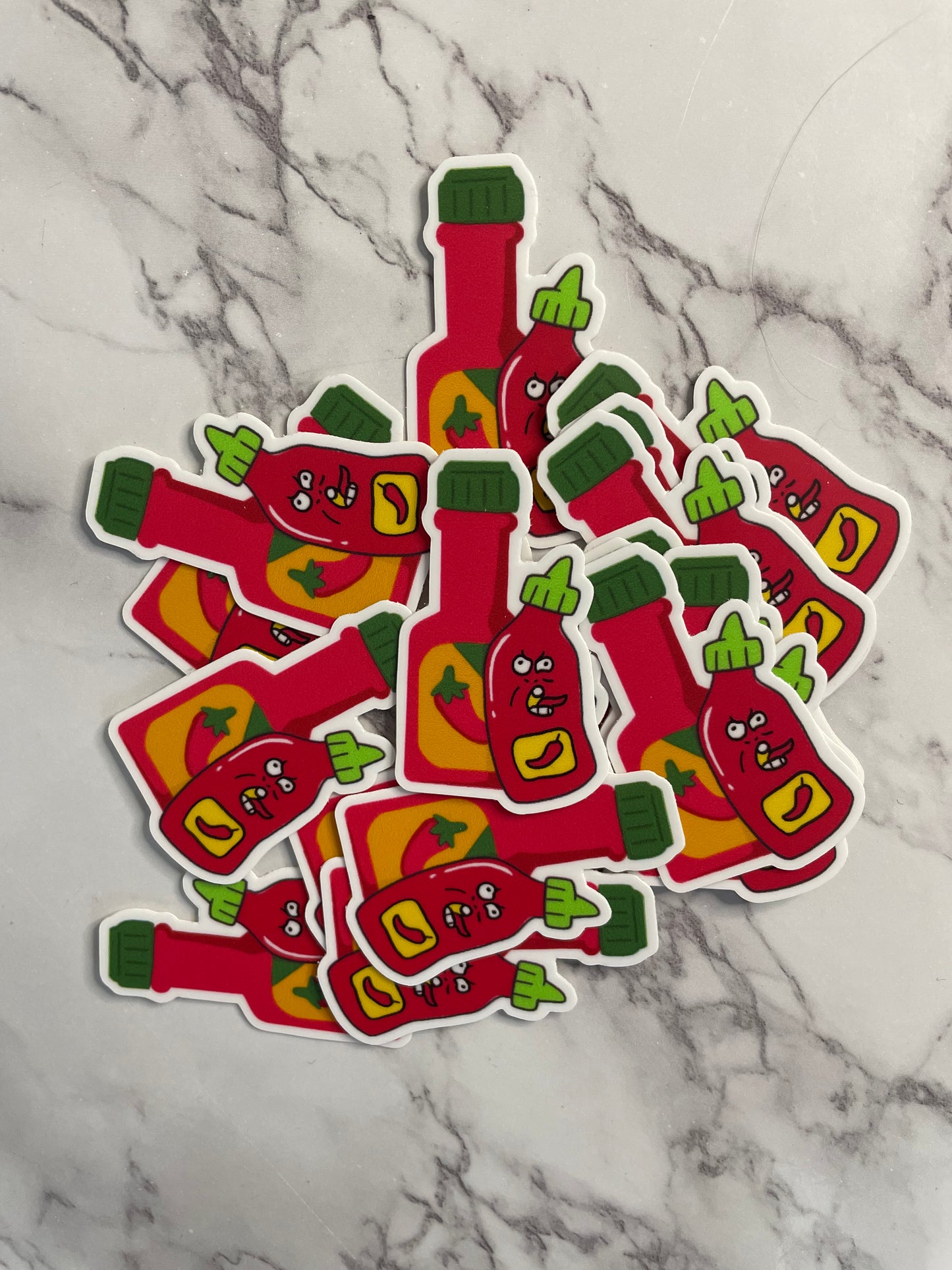 Sriracha-cha Vinyl Die Cut Sticker